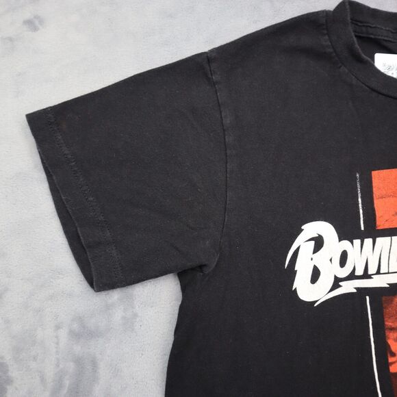 Tultex Shirt Mens Black Short Sleeve Crew Neck Graphic Print Pullover Tee - Picture 8 of 15